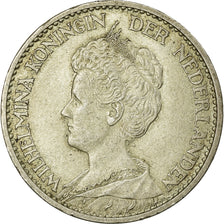 Coin, Netherlands, Wilhelmina I, Gulden, 1914, EF(40-45), Silver, KM:148
