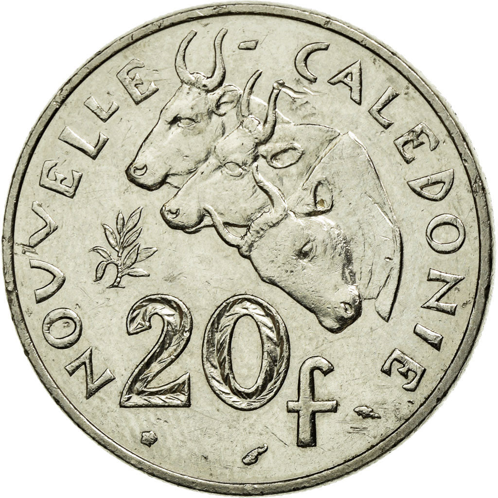 Münze, Neukaledonien, 20 Francs, 1983, Paris, SS+, Nickel, KM:12