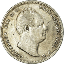 Coin, Great Britain, William IV, Shilling, 1834, VF(30-35), Silver, KM:713