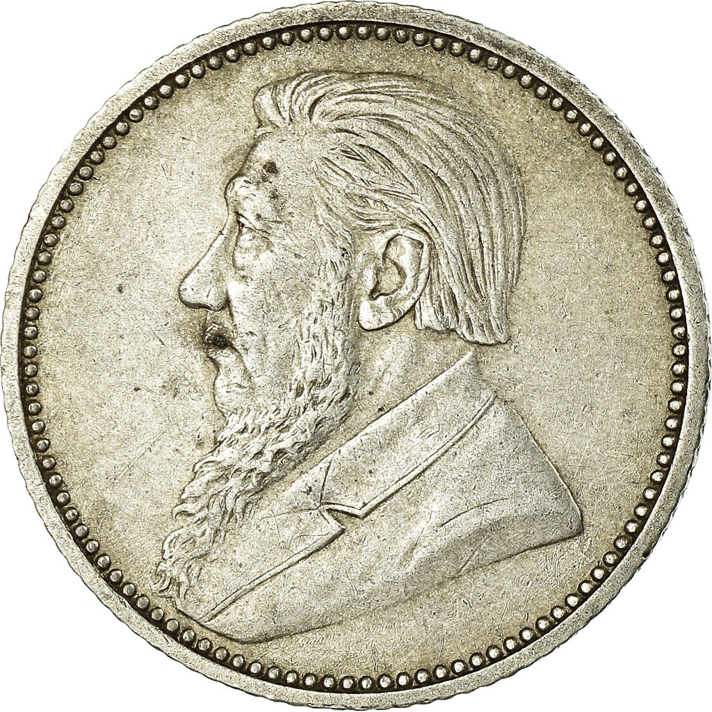 Coin, South Africa, 6 Pence, 1893, EF(40-45), Silver, KM:4