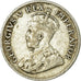 Monnaie, Afrique du Sud, George V, 3 Pence, 1933, TTB, Argent, KM:15.2