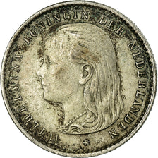 Coin, Netherlands, Wilhelmina I, 10 Cents, 1894, EF(40-45), Silver, KM:116
