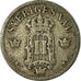 Coin, Sweden, Oscar II, 25 Öre, 1907, VF(30-35), Silver, KM:775