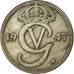 Münze, Schweden, Gustaf V, 50 Öre, 1947, SS, Nickel-Bronze, KM:796