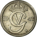 Münze, Schweden, Gustaf V, 10 Öre, 1947, SS, Nickel-Bronze, KM:795