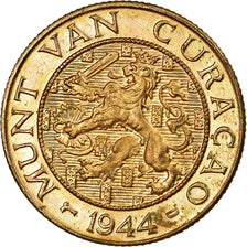 Coin, Curacao, 2-1/2 Cents, 1944, Denver, USA, AU(55-58), Bronze, KM:42