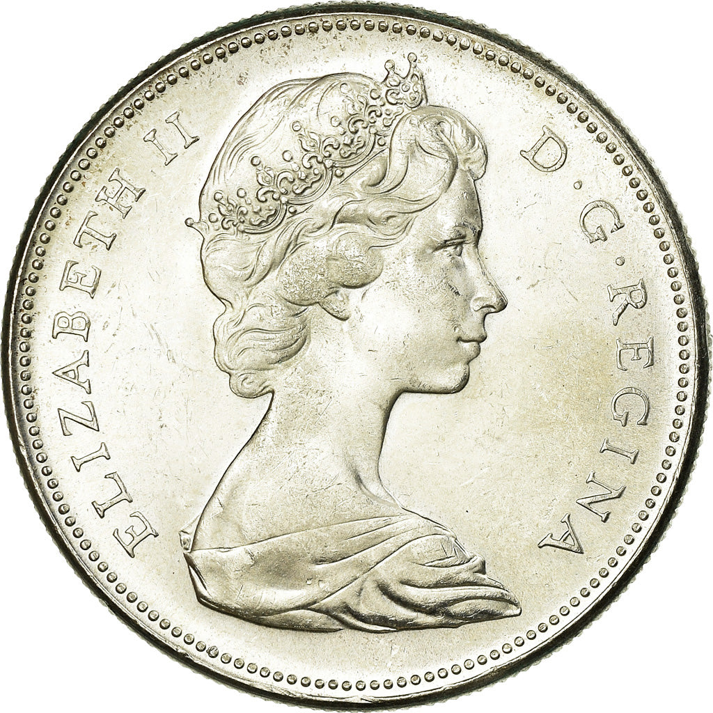 Coin, Canada, Elizabeth II, Dollar, 1967, Royal Canadian Mint, Ottawa
