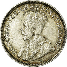 Monnaie, Canada, George V, 10 Cents, 1918, Royal Canadian Mint, Ottawa, TTB