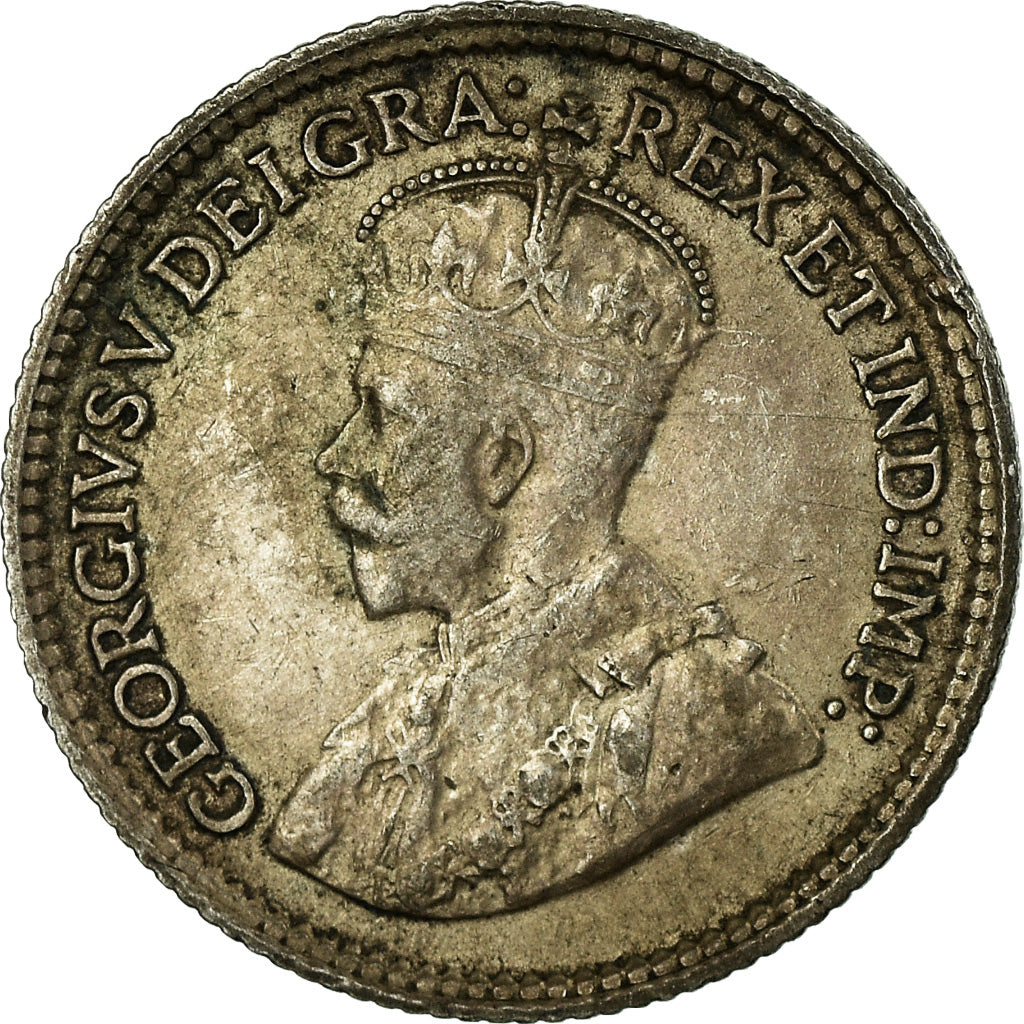 Coin, Canada, George V, 5 Cents, 1920, Royal Canadian Mint, Ottawa, VF(30-35)