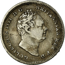 Coin, Great Britain, William IV, 4 Pence, Groat, 1837, VF(30-35), Silver, KM:723