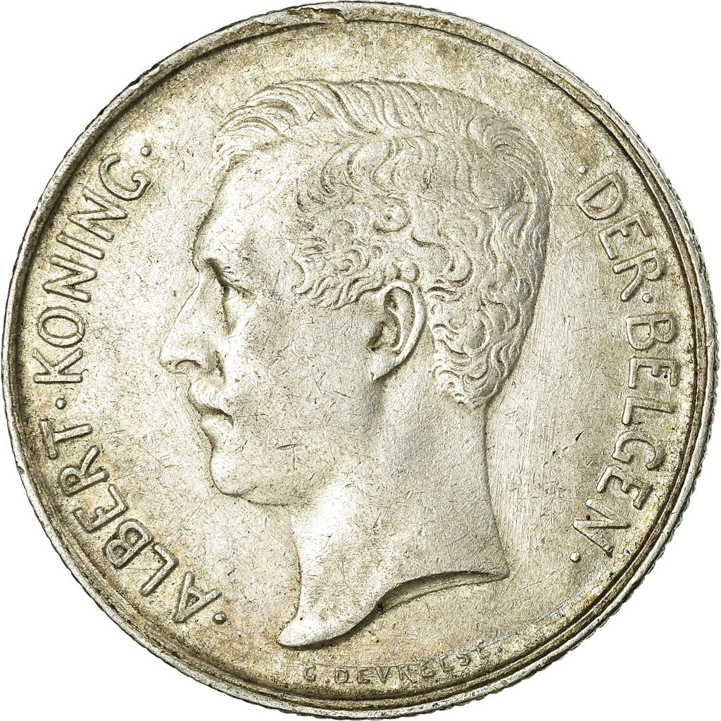 Moneta, Belgio, 2 Francs, 2 Frank, 1911, MB+, Argento, KM:75