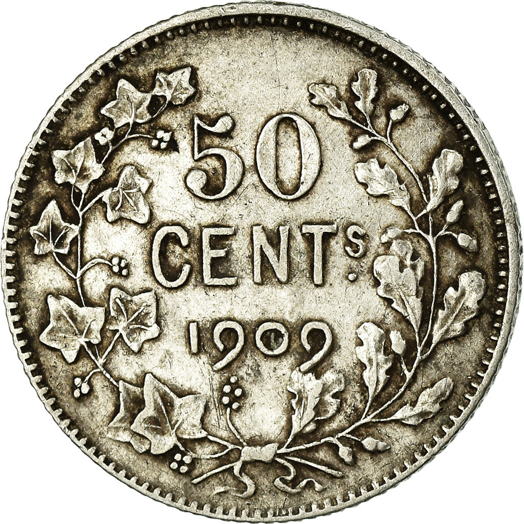 Münze, Belgien, 50 Centimes, 1909, S+, Silber, KM:60.1