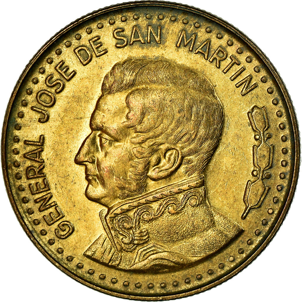 Coin, Argentina, 50 Pesos, 1980, EF(40-45), Aluminum-Bronze, KM:83
