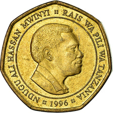 Münze, Tanzania, 50 Shilingi, 1996, SS, Brass plated steel, KM:33