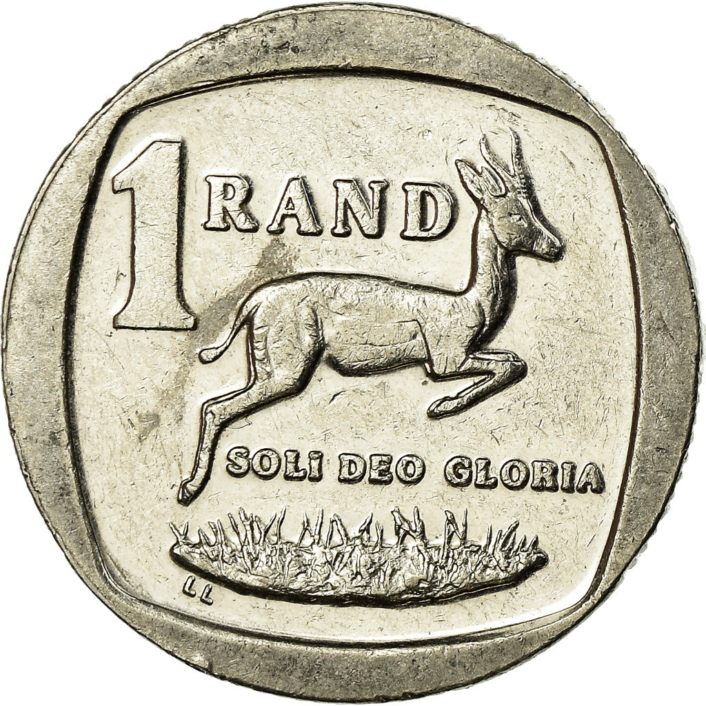 Coin, South Africa, Rand, 2005, Pretoria, EF(40-45), Nickel Plated Copper