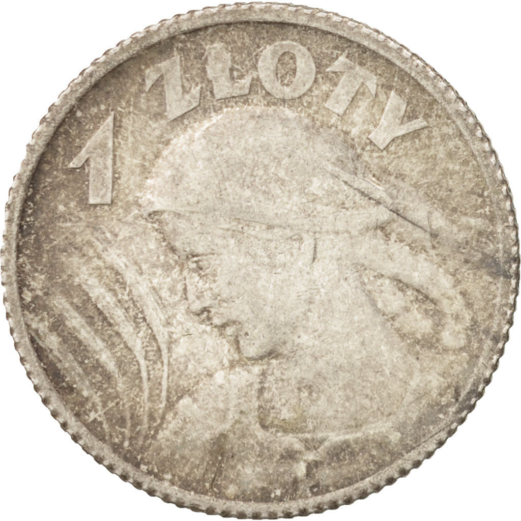 Poland, Zloty, 1924, EF(40-45), Silver, KM:15