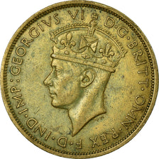 Moneta, BRYTYJSKA AFRYKA ZACHODNIA, George VI, 2 Shillings, 1938, VF(30-35)