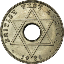 Moneta, AFRICA OCCIDENTALE BRITANNICA, Edward VIII, 1/2 Penny, 1936, BB
