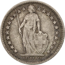 Switzerland, 1/2 Franc, 1906, Bern, VF(30-35), Silver, KM:23