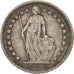 Switzerland, 1/2 Franc, 1906, Bern, VF(30-35), Silver, KM:23