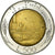 Moneta, Italia, 500 Lire, 1990, Rome, MB+, Bi-metallico, KM:111