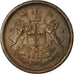 Coin, INDIA-BRITISH, BOMBAY PRESIDENCY, Pie, 1835, Calcutta, EF(40-45), Copper