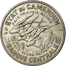 Coin, Cameroon, 100 Francs, 1966, Paris, VF(30-35), Nickel, KM:14