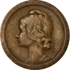 Moneta, Portogallo, 10 Centavos, 1925, BB, Bronzo, KM:573