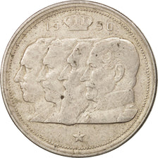 Belgien, 100 Francs, 100 Frank, 1950, EF(40-45), Silver, KM:138.1