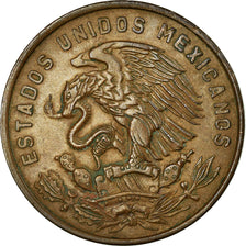 Moneda, México, 20 Centavos, 1964, Mexico City, MBC, Bronce, KM:440