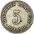 Coin, GERMANY - EMPIRE, Wilhelm II, 5 Pfennig, 1906, Hambourg, EF(40-45)