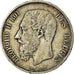 Moneta, Belgia, Leopold II, 5 Francs, 5 Frank, 1870, VF(30-35), Srebro, KM:24