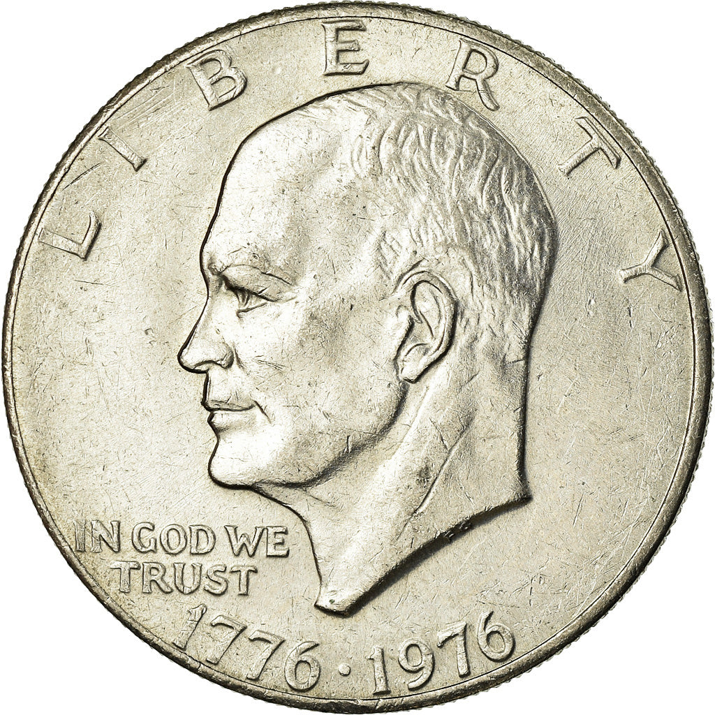 Coin, United States, Eisenhower Dollar, Dollar, 1976, U.S. Mint, Philadelphia