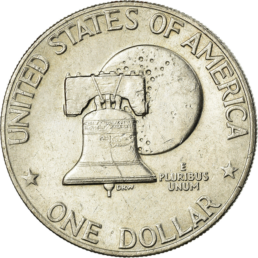 Coin, United States, Eisenhower Dollar, Dollar, 1976, U.S. Mint, Philadelphia