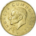 Moneta, Turcja, 25000 Lira, 25 Bin Lira, 1996, VF(30-35), Miedź-Nikiel-Cynk