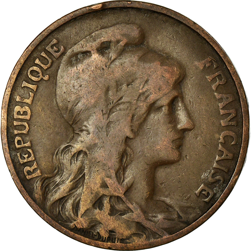 Coin, France, Dupuis, 10 Centimes, 1900, Paris, VF(30-35), Bronze, KM:843