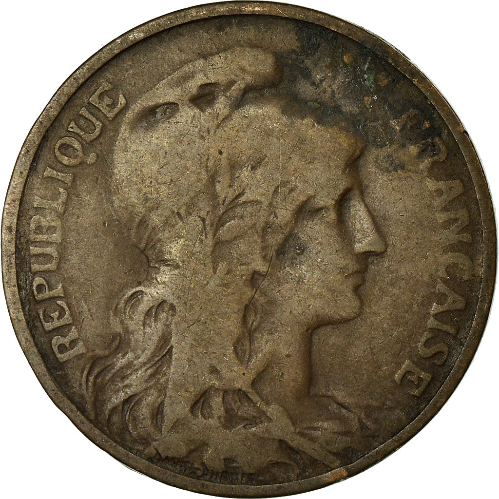 Coin, France, Dupuis, 5 Centimes, 1905, Paris, VF(30-35), Bronze, KM:842
