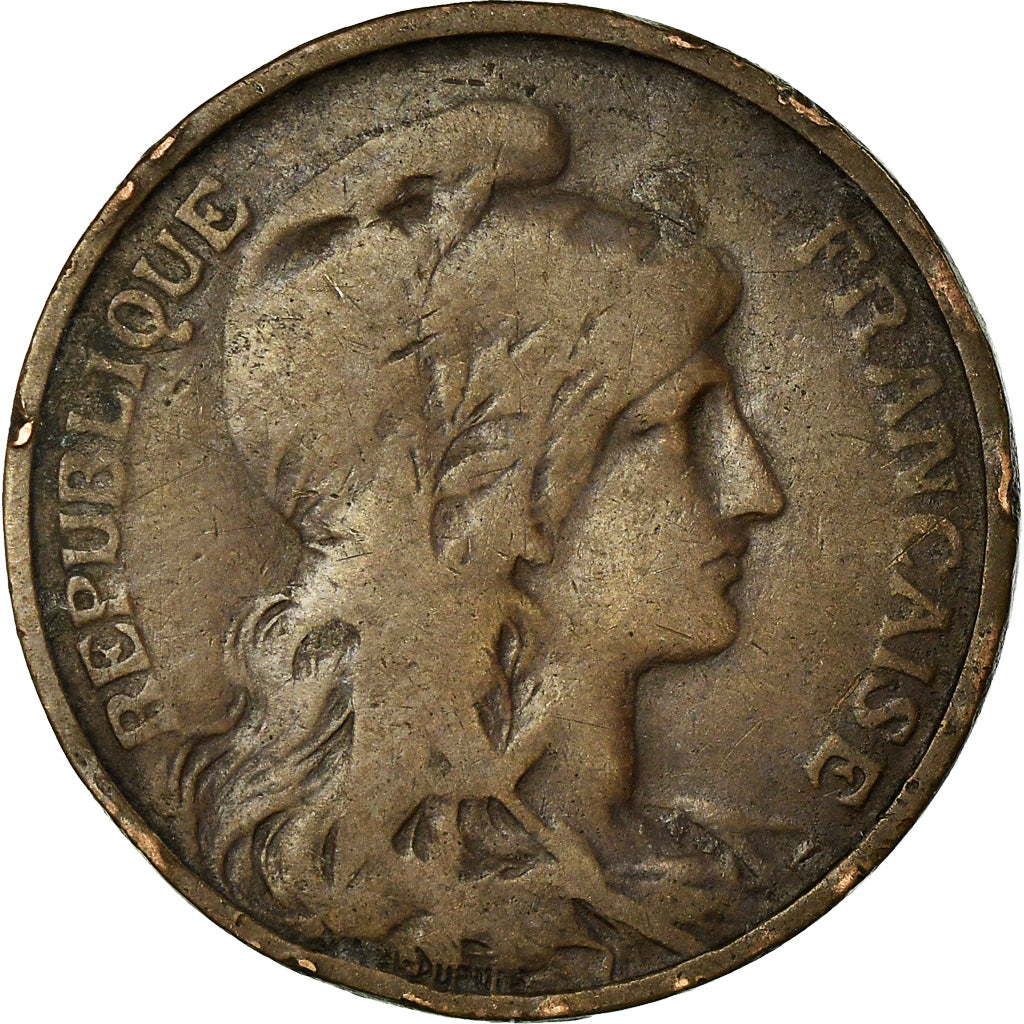 Coin, France, Dupuis, 5 Centimes, 1904, Paris, VF(20-25), Bronze, KM:842