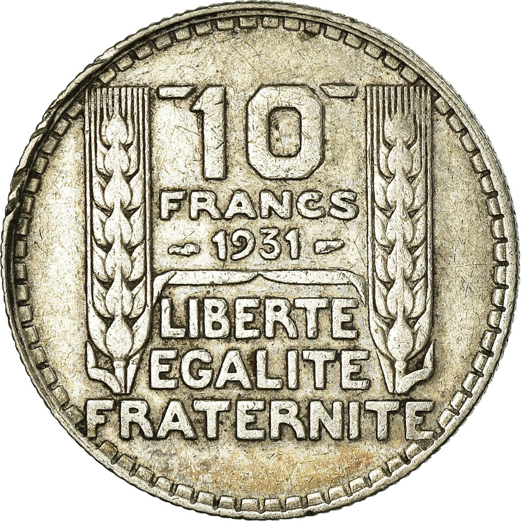 Coin, France, Turin, 10 Francs, 1931, Paris, VF(30-35), Silver, KM:878