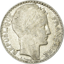 Coin, France, Turin, 10 Francs, 1938, Paris, EF(40-45), Silver, KM:878