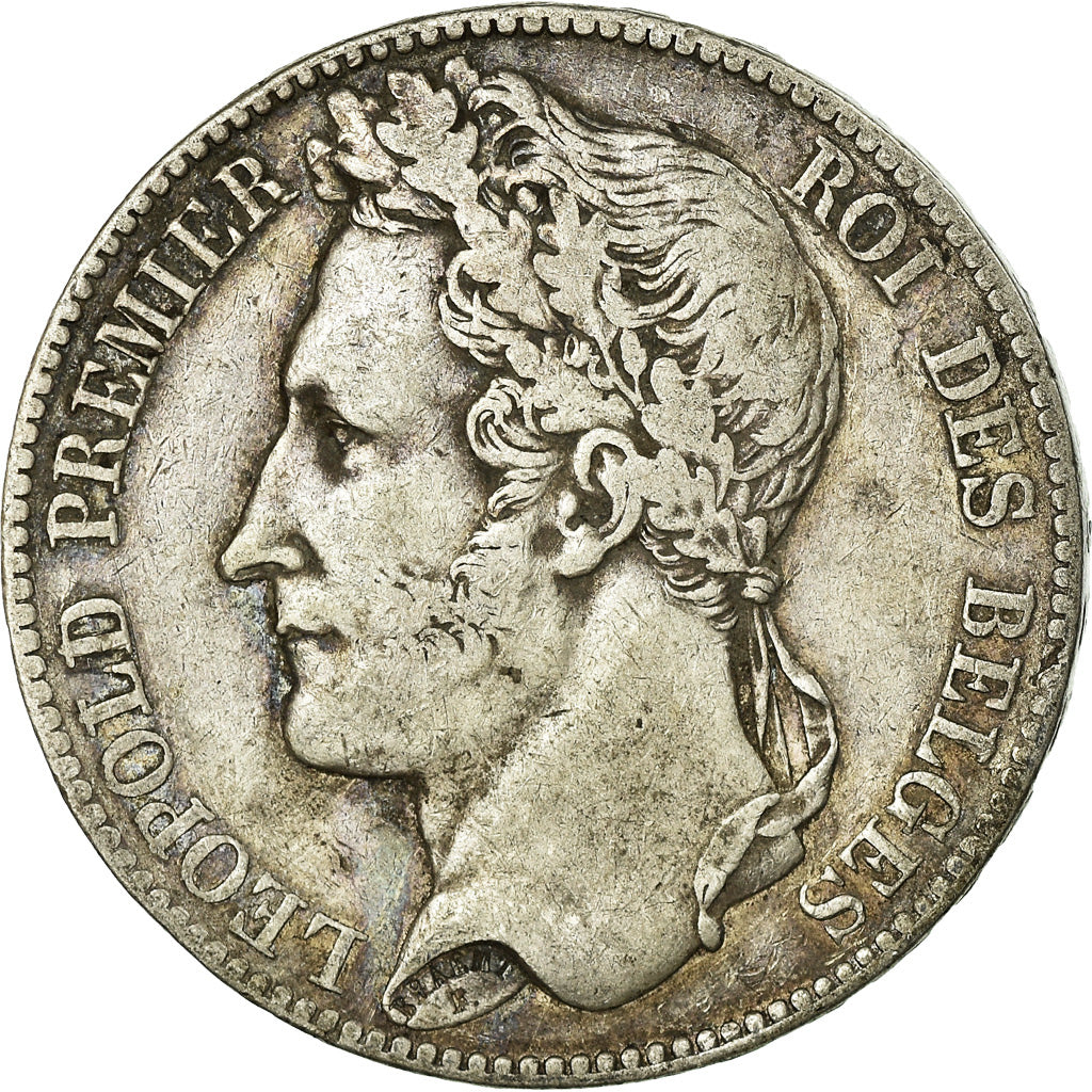 Coin, Belgium, Leopold I, 5 Francs, 5 Frank, 1847, VF(30-35), Silver, KM:3.2