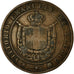 Moneda, Estados italianos, EMILIA, Vittorio Emanuele II, 5 Centesimi, 1859