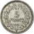 Moneda, Francia, Lavrillier, 5 Francs, 1948, Beaumont - Le Roger, BC+, Aluminio