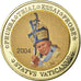 Vatikan, 10 Euro, Jean-Paul II, 2004, unofficial private coin, VZ+, Bi-Metallic