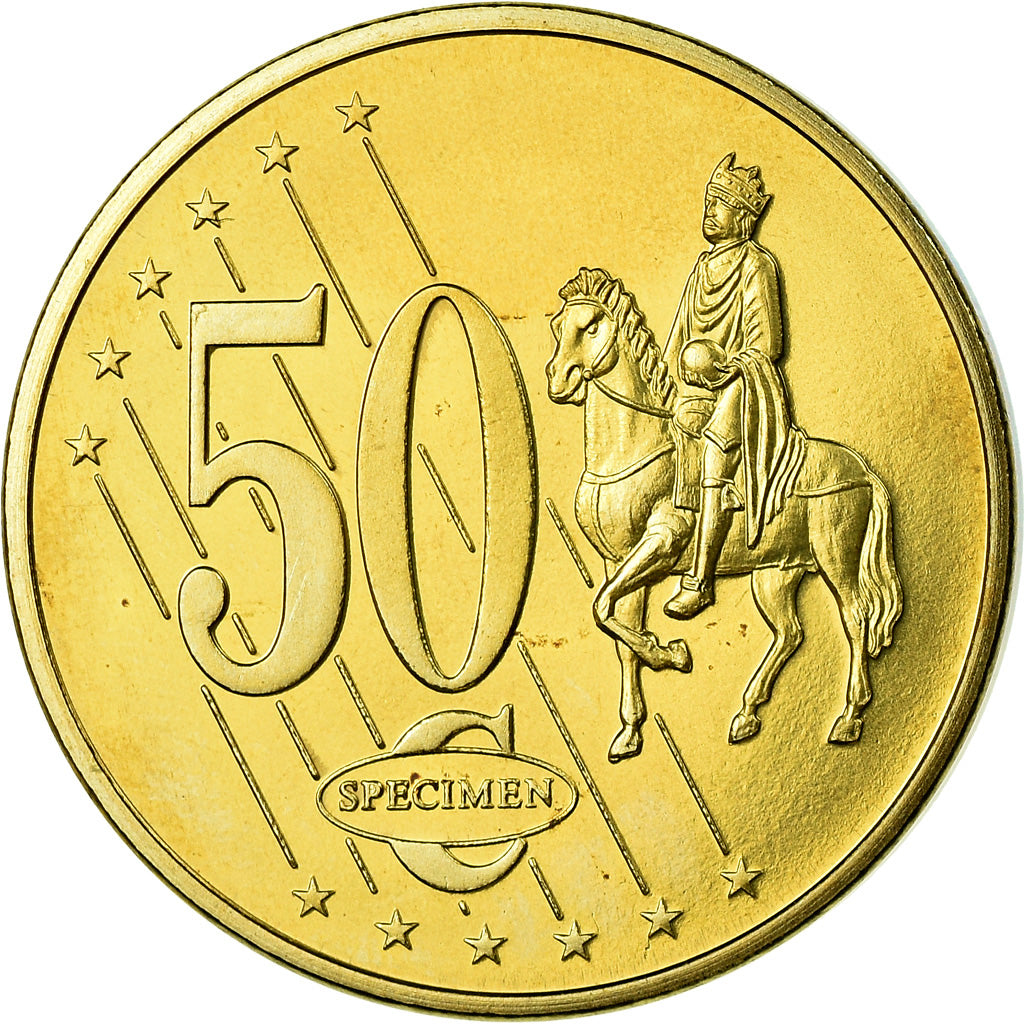 Vaticano, 50 Euro Cent, Benoit XVI, 2007, unofficial private coin, FDC, Ottone