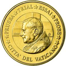 Vaticano, 10 Euro Cent, Benoit XVI, 2007, unofficial private coin, FDC, Ottone