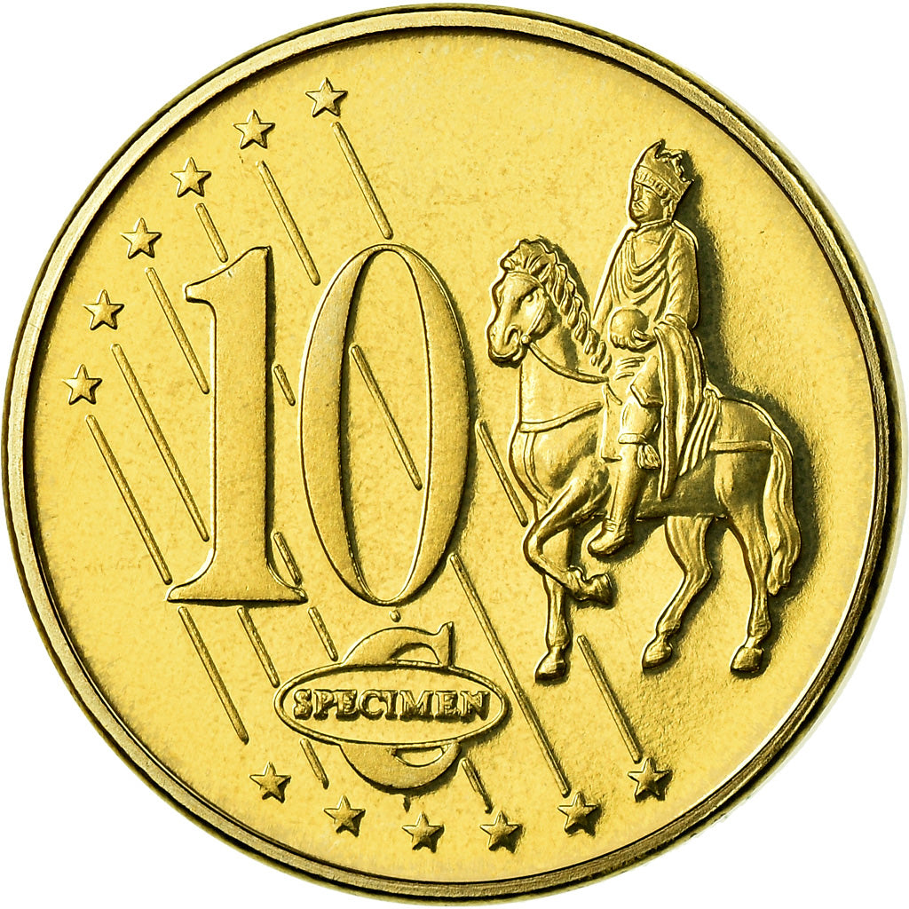 Vaticano, 10 Euro Cent, Benoit XVI, 2007, unofficial private coin, FDC, Ottone
