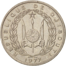 Djibouti, 50 Francs, 1977, Paris, AU(50-53), Copper-nickel, KM:25