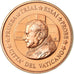 Vaticano, 2 Euro Cent, Benoit XVI, 2007, unofficial private coin, FDC, Acciaio