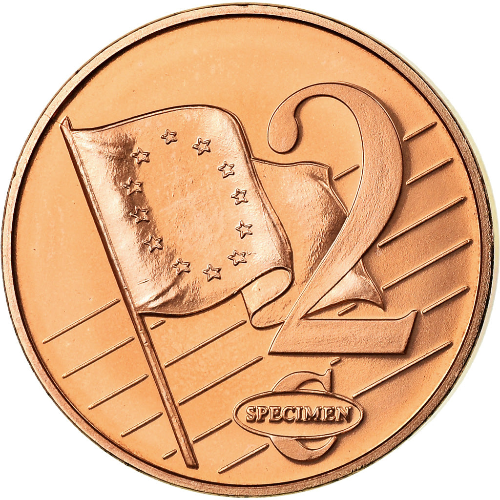 Vaticano, 2 Euro Cent, Benoit XVI, 2007, unofficial private coin, FDC, Acciaio